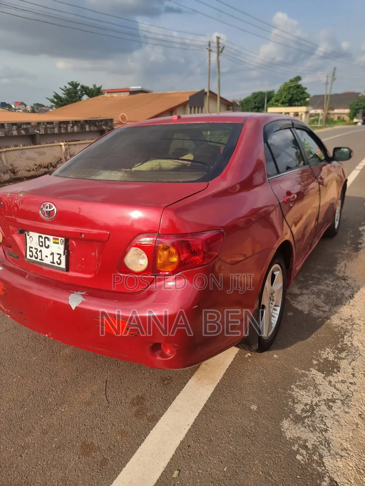 Toyota Corolla 2009 Red