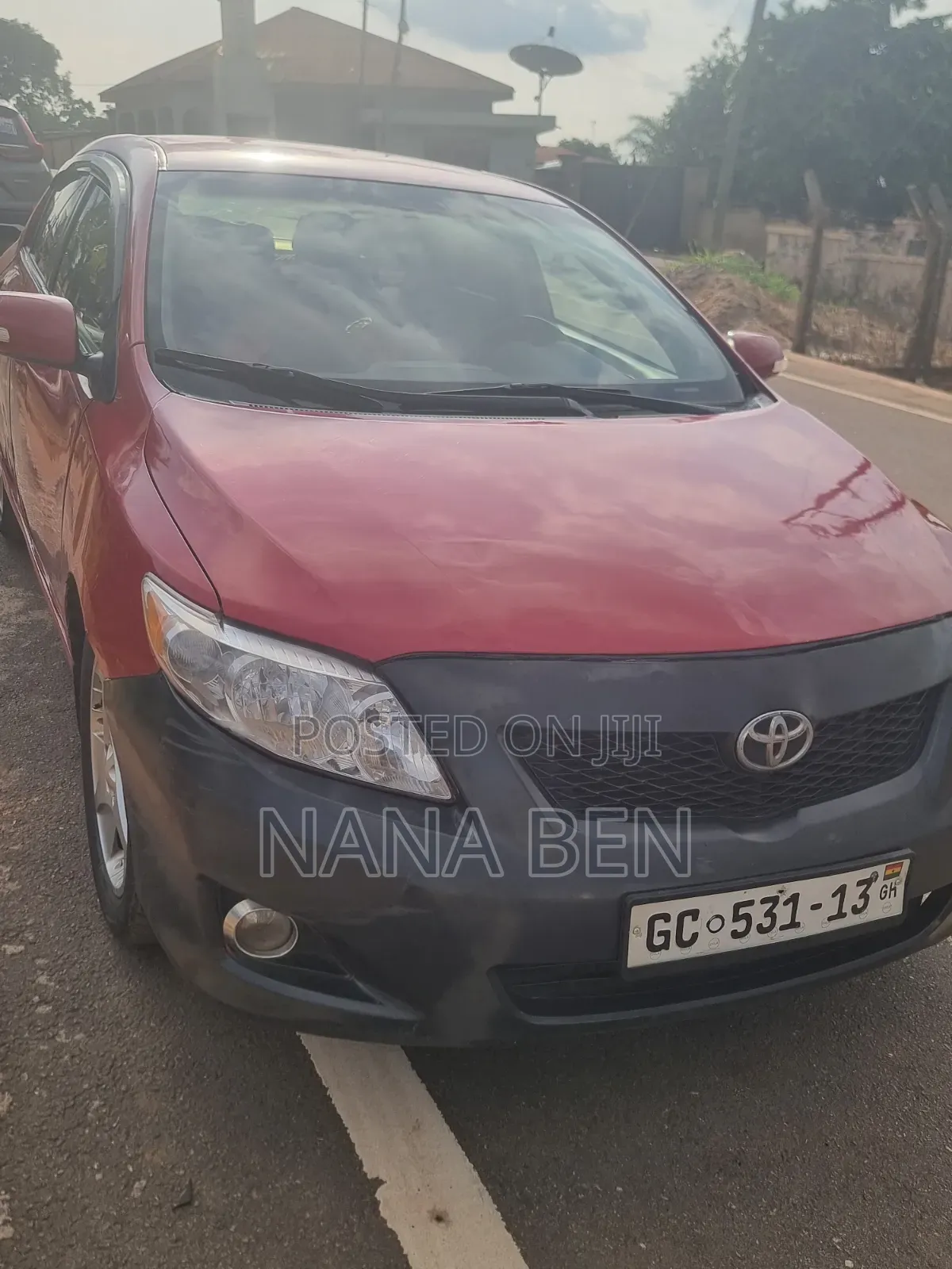 Toyota Corolla 2009 Red