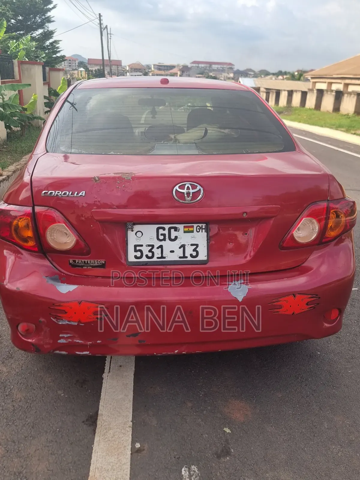 Toyota Corolla 2009 Red