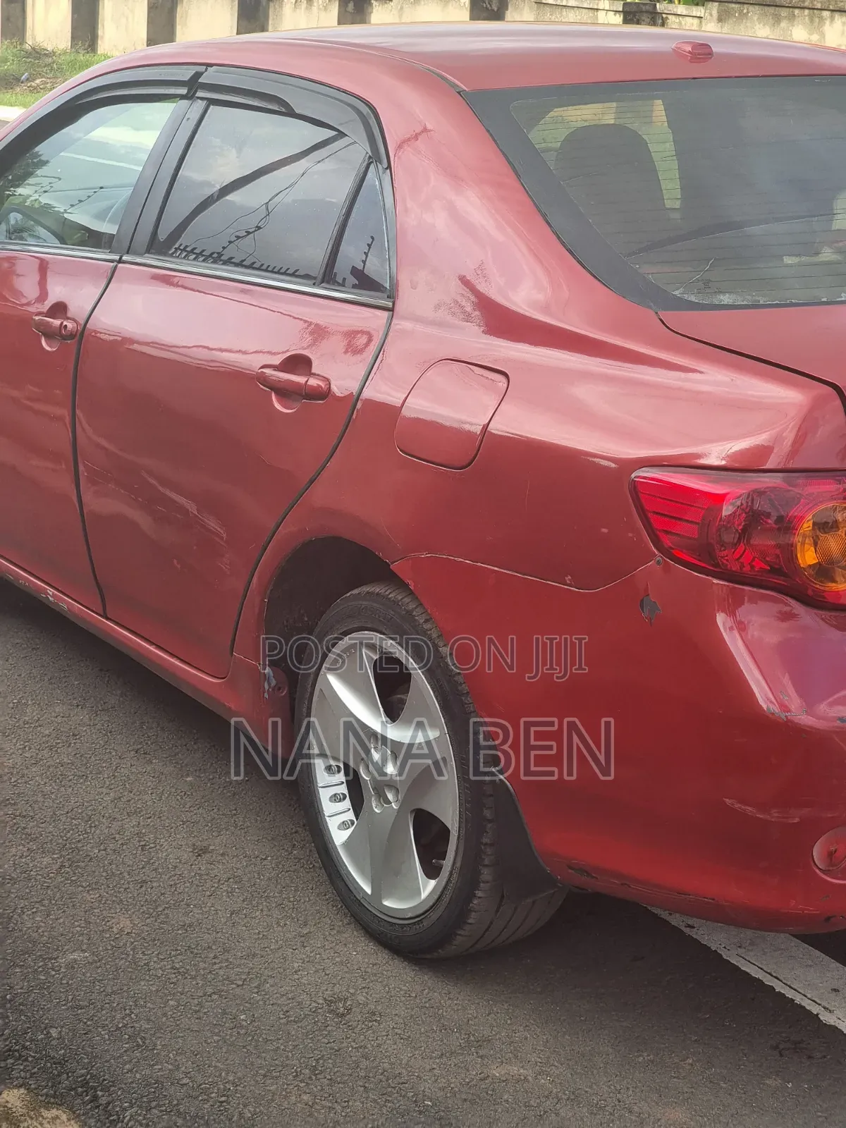 Toyota Corolla 2009 Red