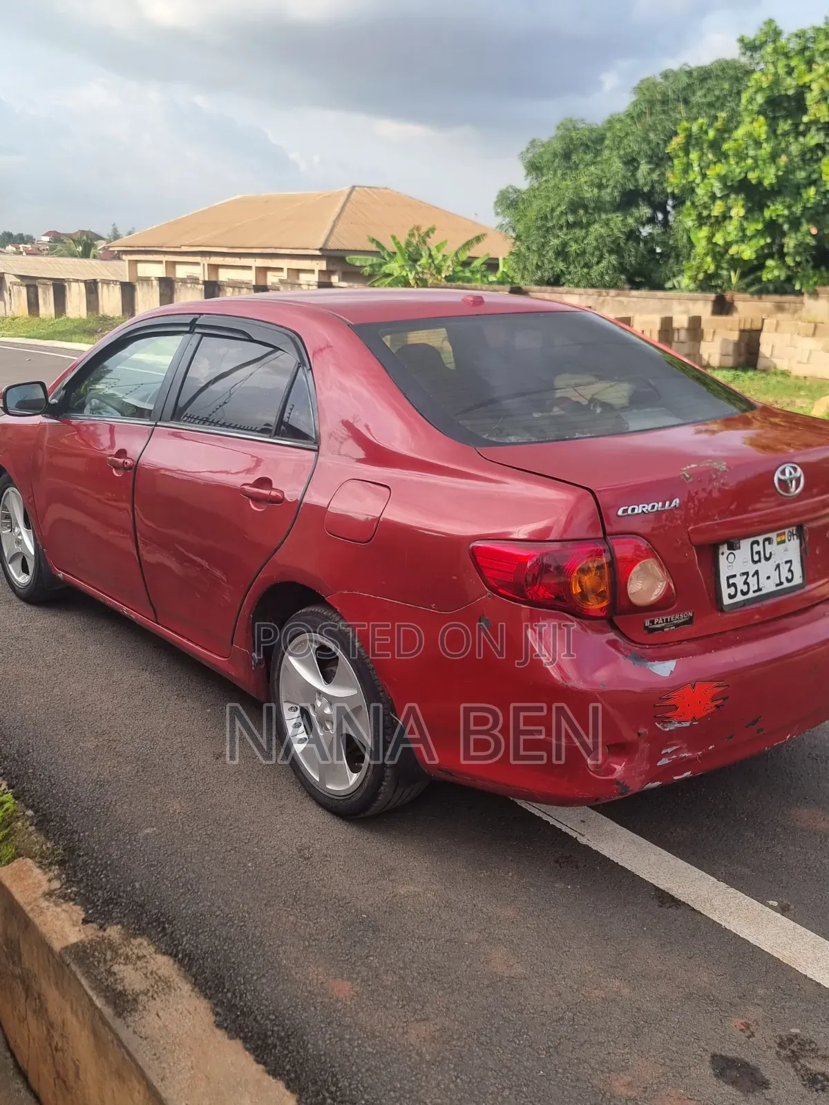 Toyota Corolla 2009 Red