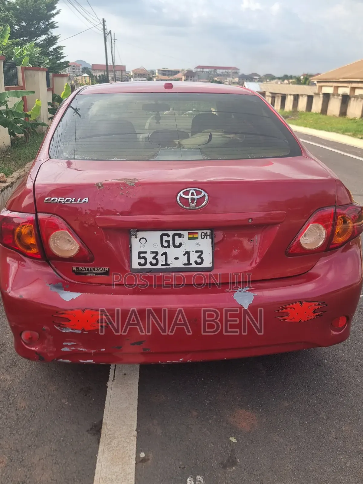 Toyota Corolla 2009 Red