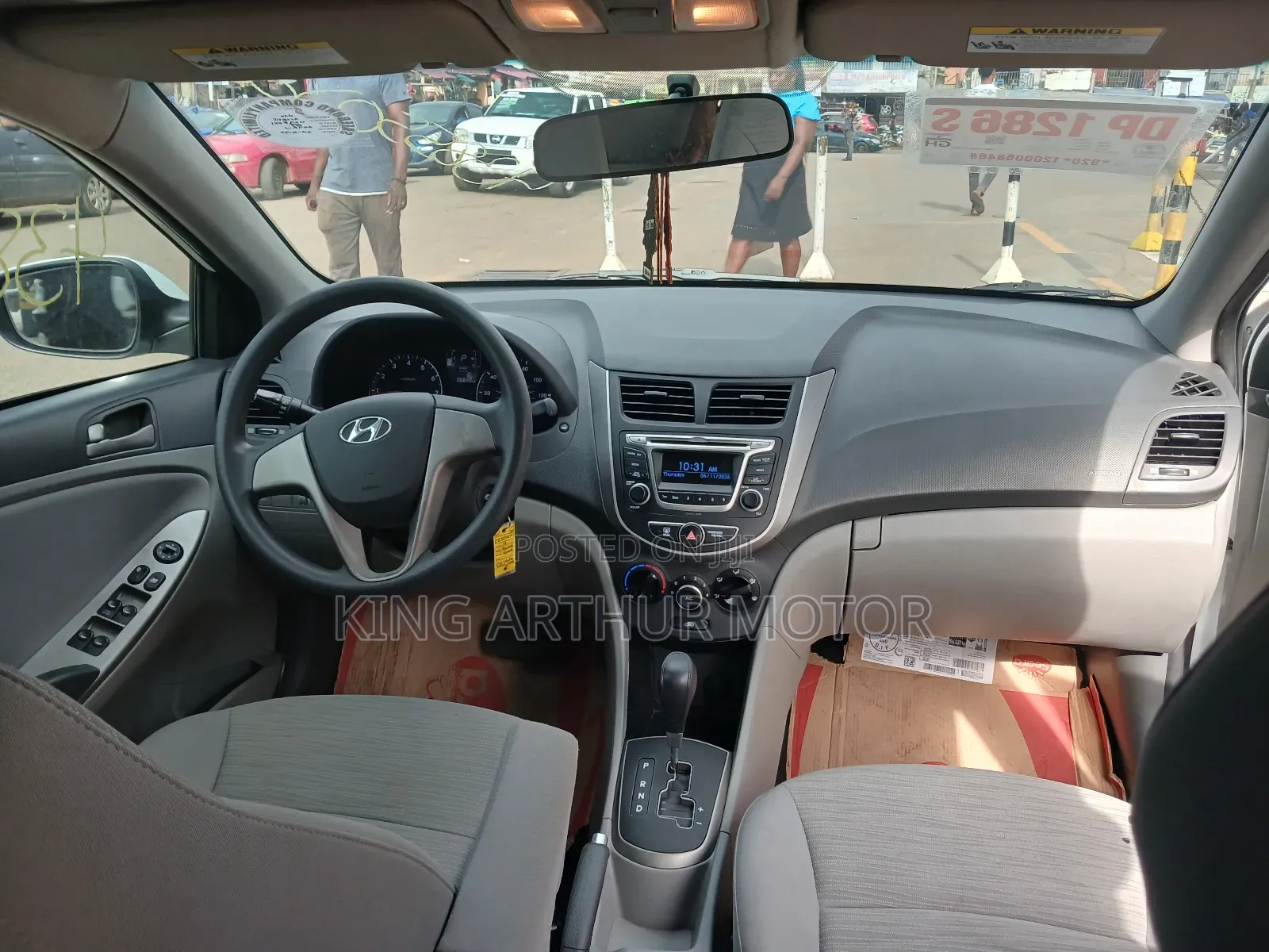 Hyundai Accent GLS 4dr Sedan (1.6L 4cyl 6M) 2014 White