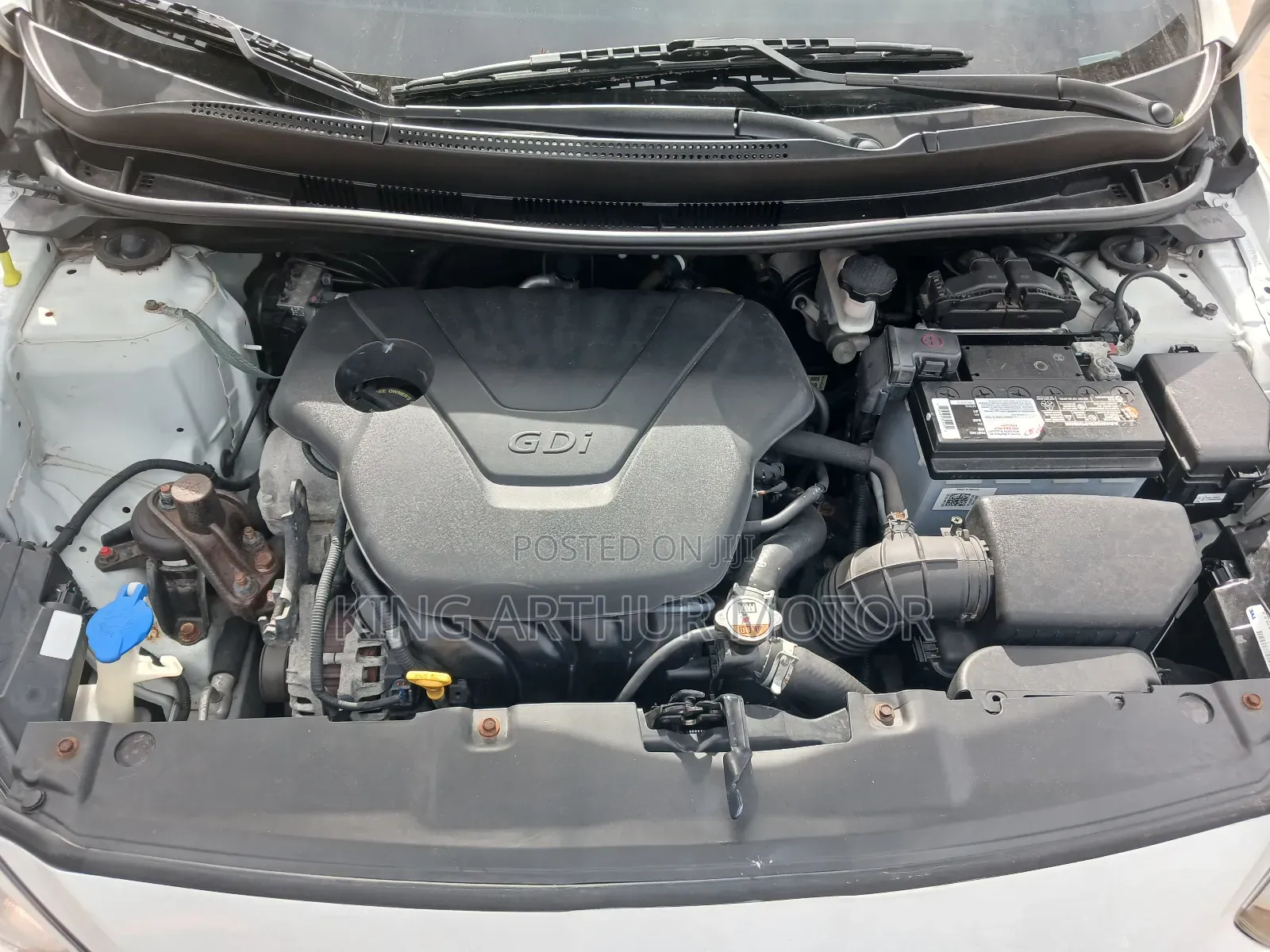 Hyundai Accent GLS 4dr Sedan (1.6L 4cyl 6M) 2014 White