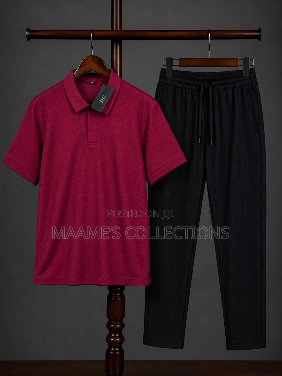 Men's Fashion Top and Down Set