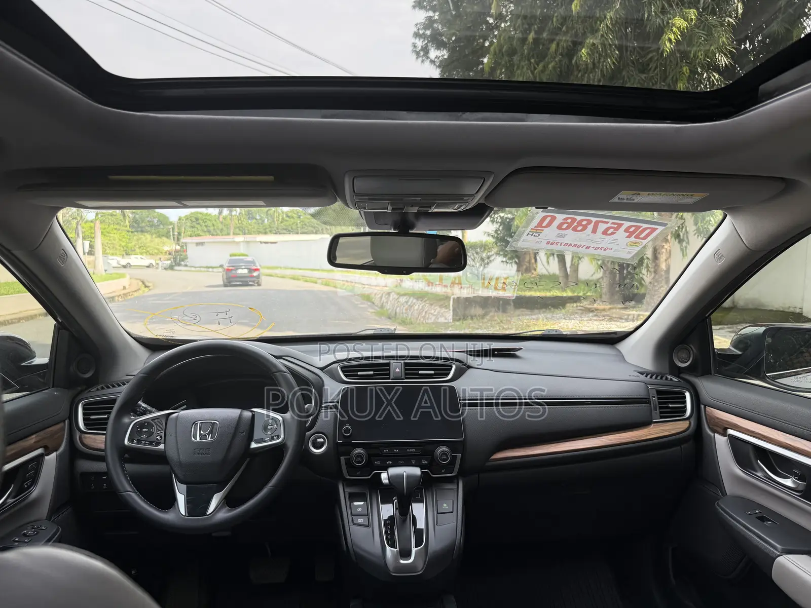 Honda CR-V EX-L 4dr SUV AWD (1.5L 4cyl CVT) 2017 Red