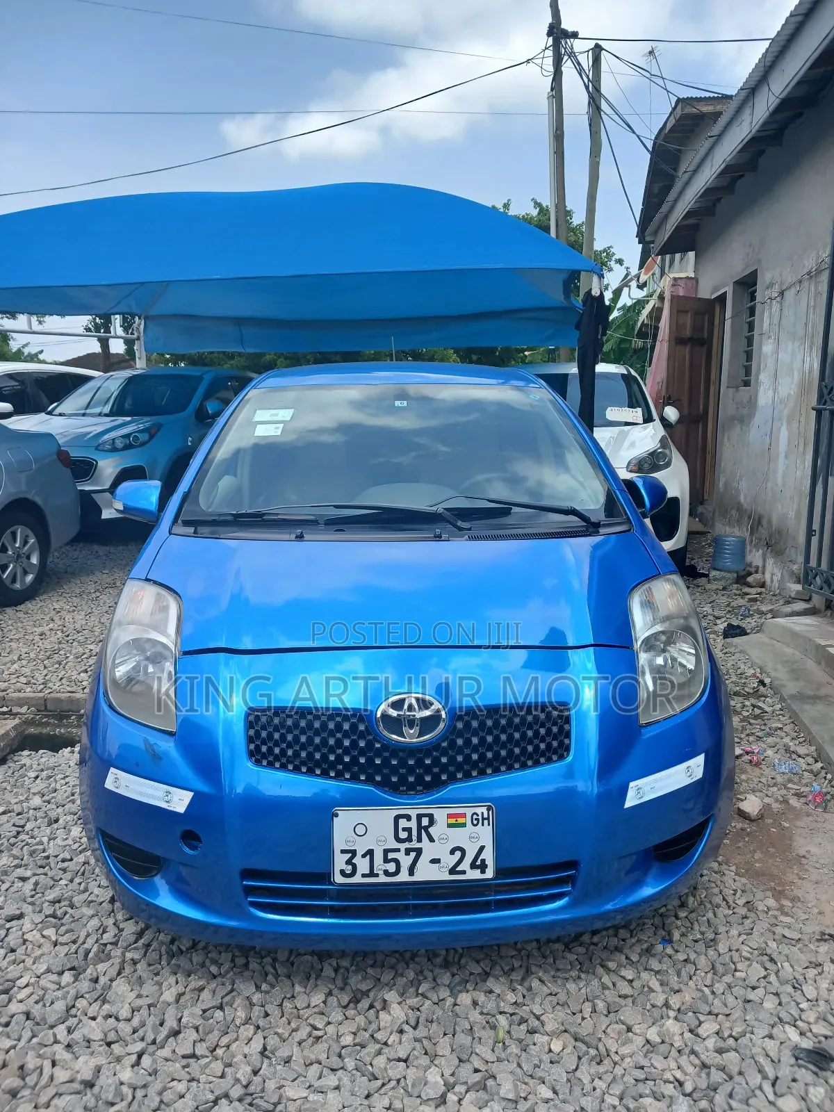 Toyota Vitz 1.3 FWD 3dr 2010 Blue
