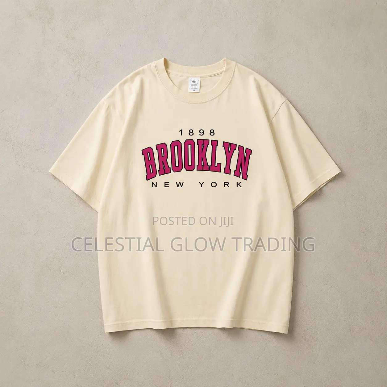 Brooklyn New York Oversized T-Shirt | Premium Cotton Unisex Casual Tee
