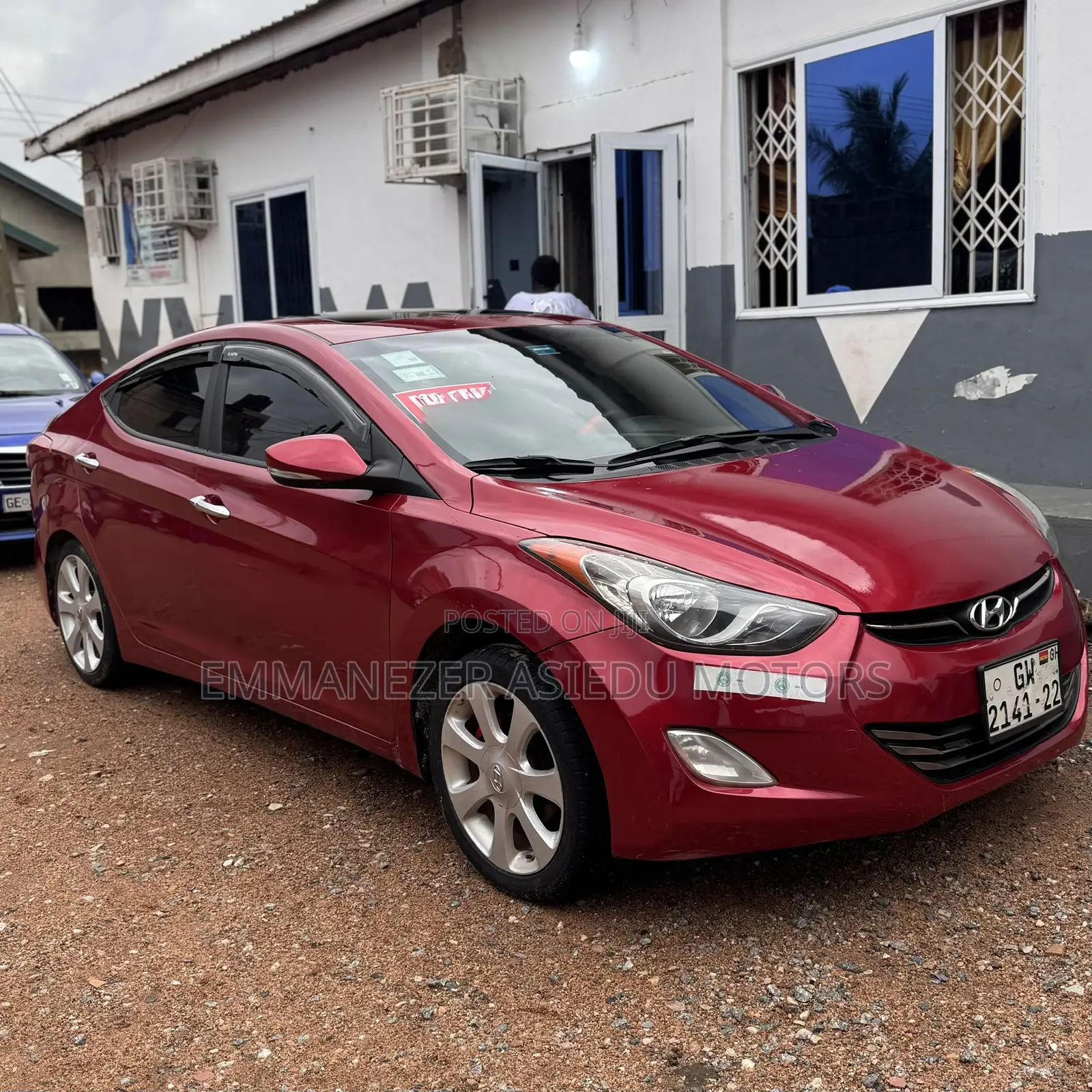 Hyundai Elantra Limited Sedan FWD (1.8L 4cyl 6A) 2013 Burgundy