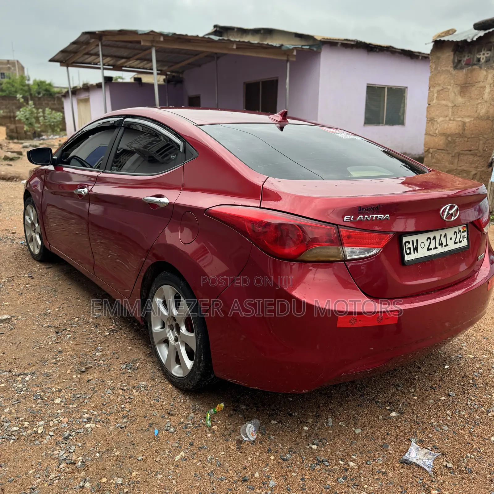 Hyundai Elantra Limited Sedan FWD (1.8L 4cyl 6A) 2013 Burgundy