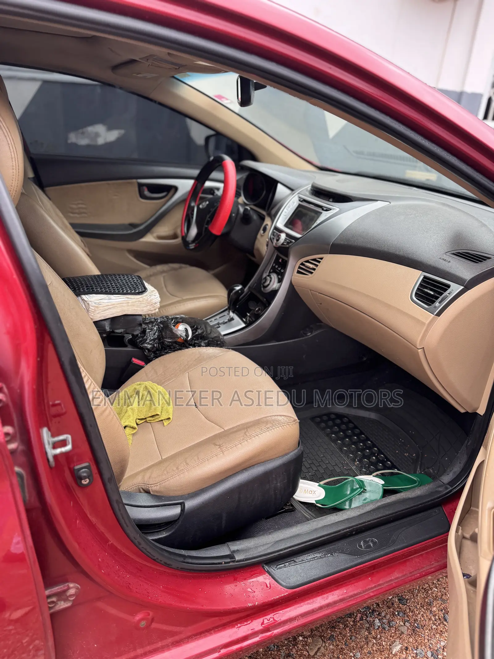 Hyundai Elantra Limited Sedan FWD (1.8L 4cyl 6A) 2013 Burgundy