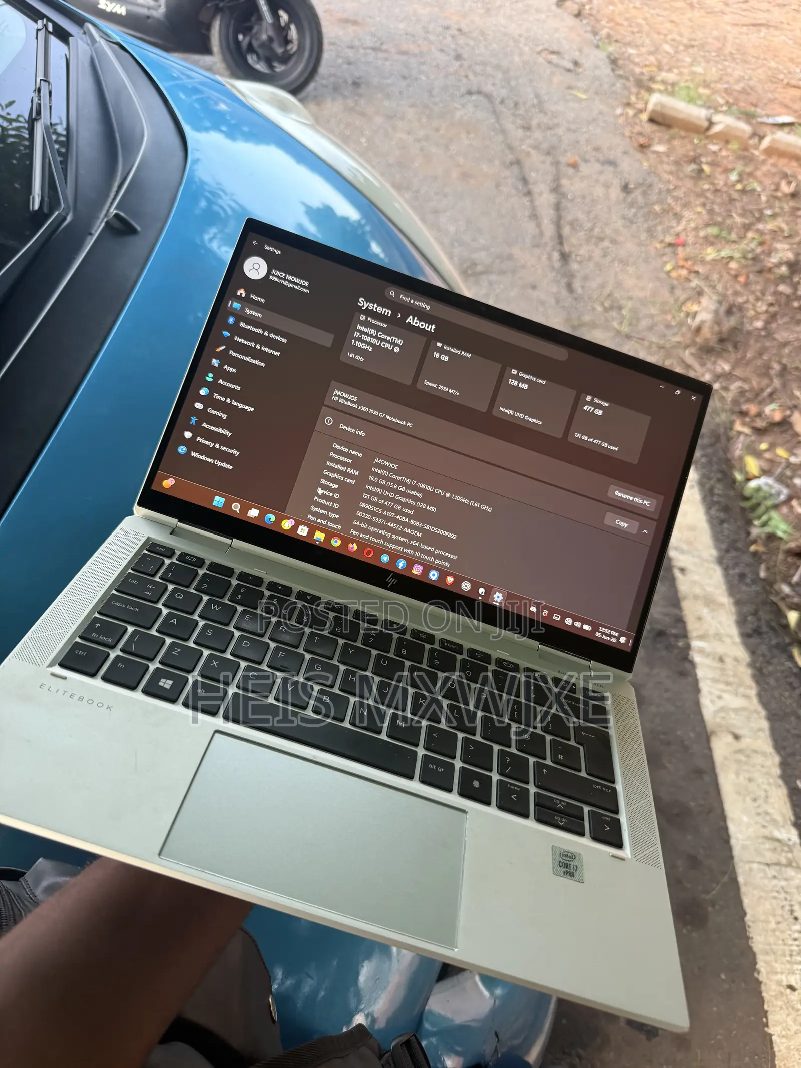New Laptop HP EliteBook x360