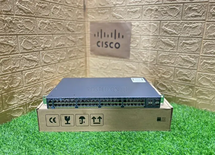 Refurbished Cisco Ws-C2960x-48fps-L 48 Port Gigabit Poe 740w, 4 Xsfp,