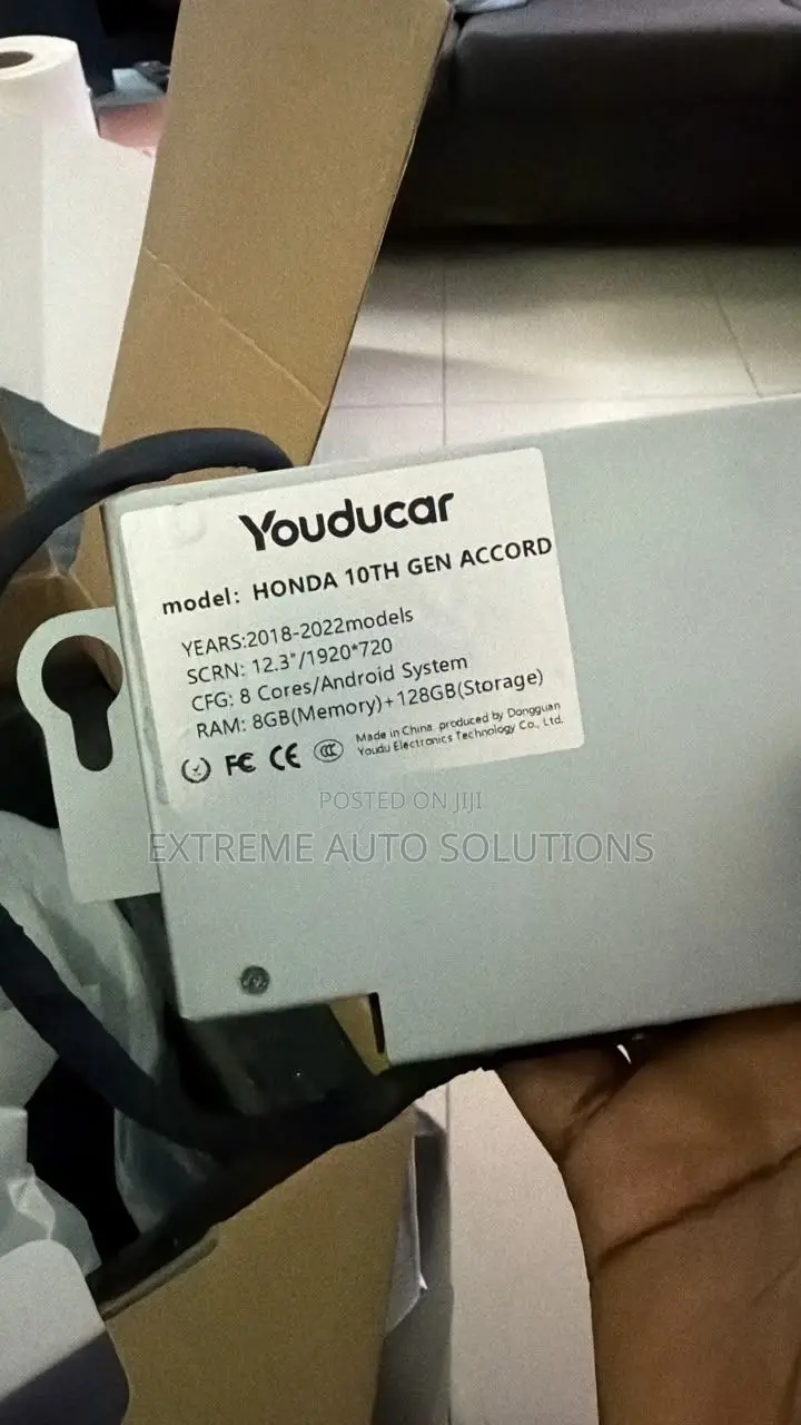 Head Unit for Accord 2018-2022 Wireless Carplay Android Auto