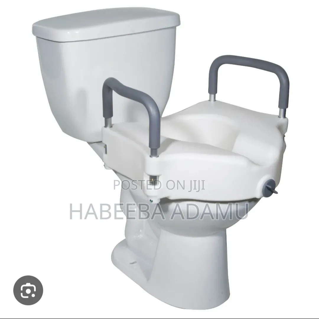 Toilet Seat Riser With Arms