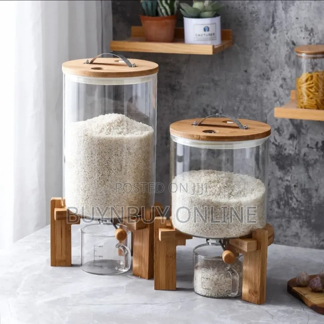 Glass Dry Food Storage Container