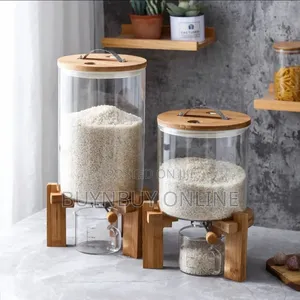 Glass Dry Food Storage Container