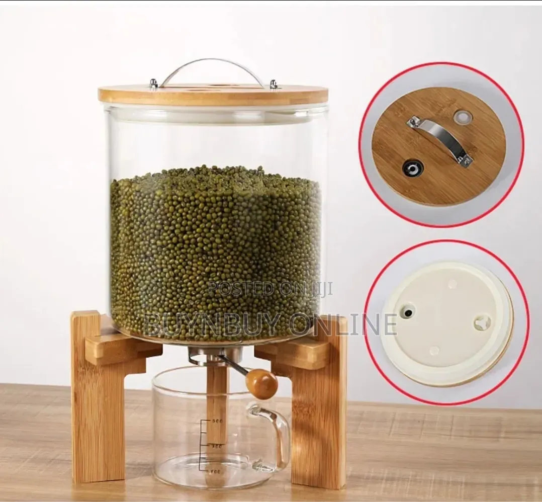 Glass Dry Food Storage Container