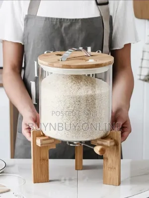 Glass Dry Food Storage Container