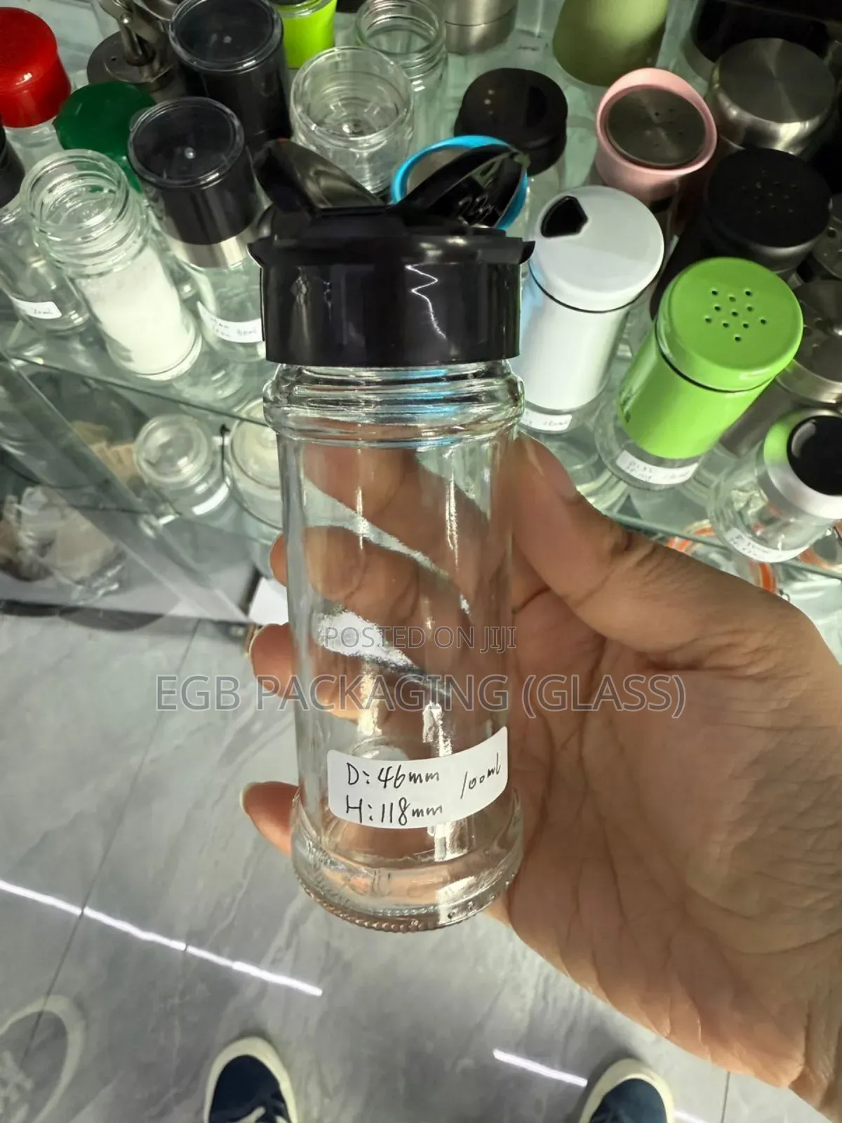 Spices Glass Bottle (100ml)