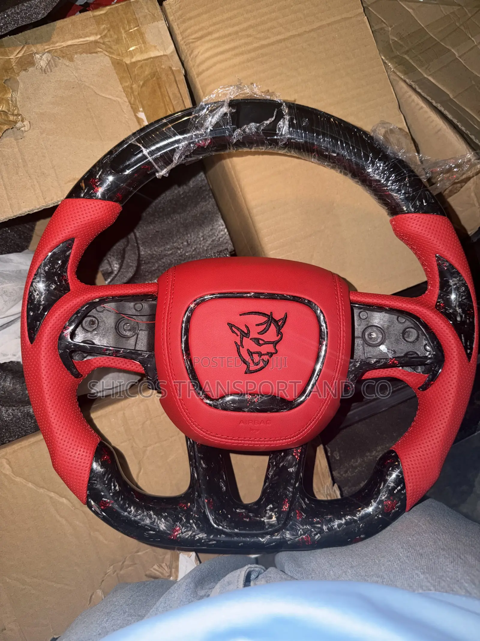 Dodge Charger Carbon Fiber Steering