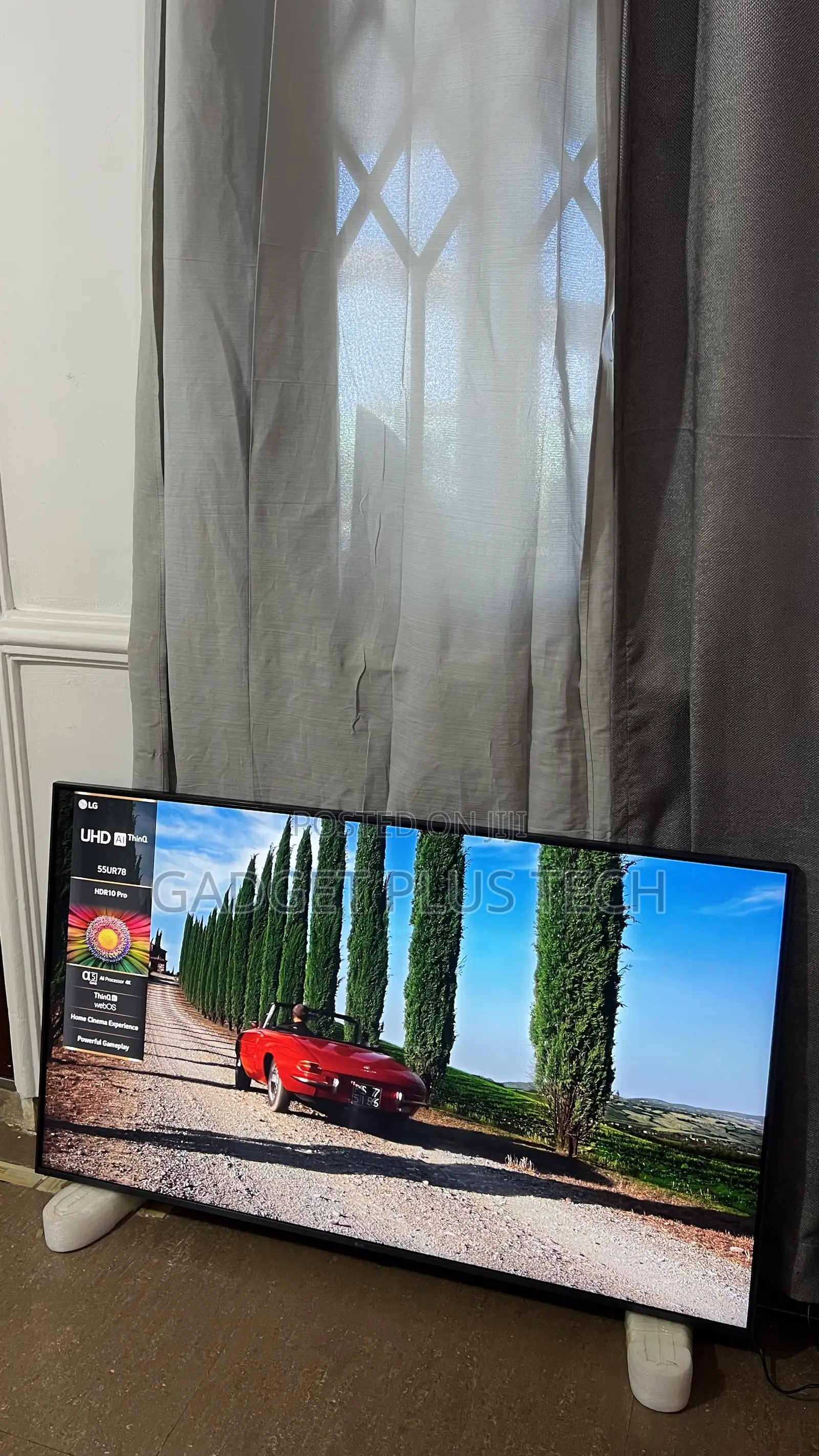 Home Used 2024 55” Lg Thinq Ai Smart Tv