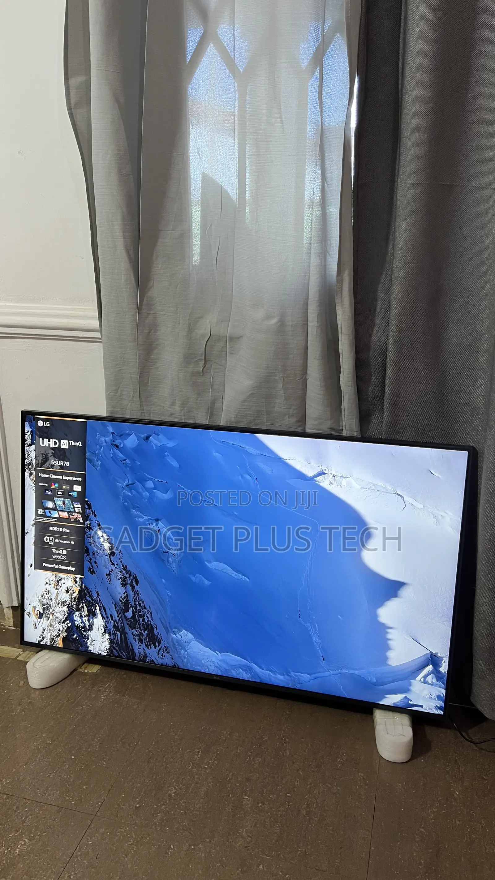 Home Used 2024 55” Lg Thinq Ai Smart Tv