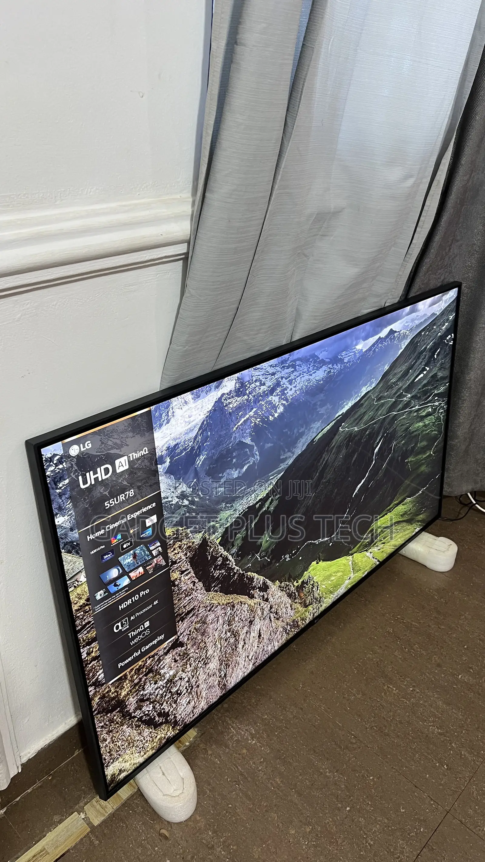 Home Used 2024 55” Lg Thinq Ai Smart Tv