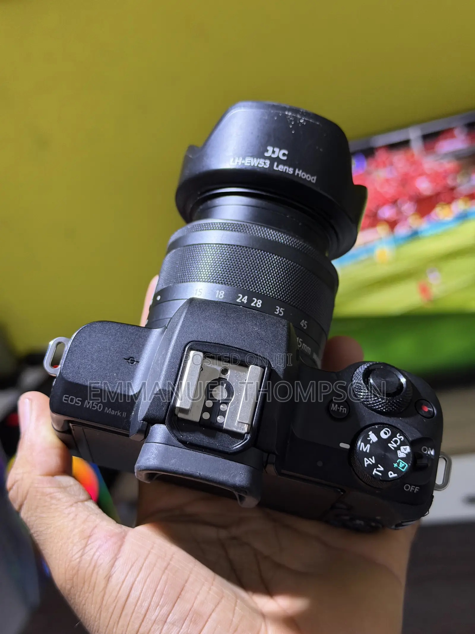 Canon M50 Mark Ii + 45mm Prime Lens