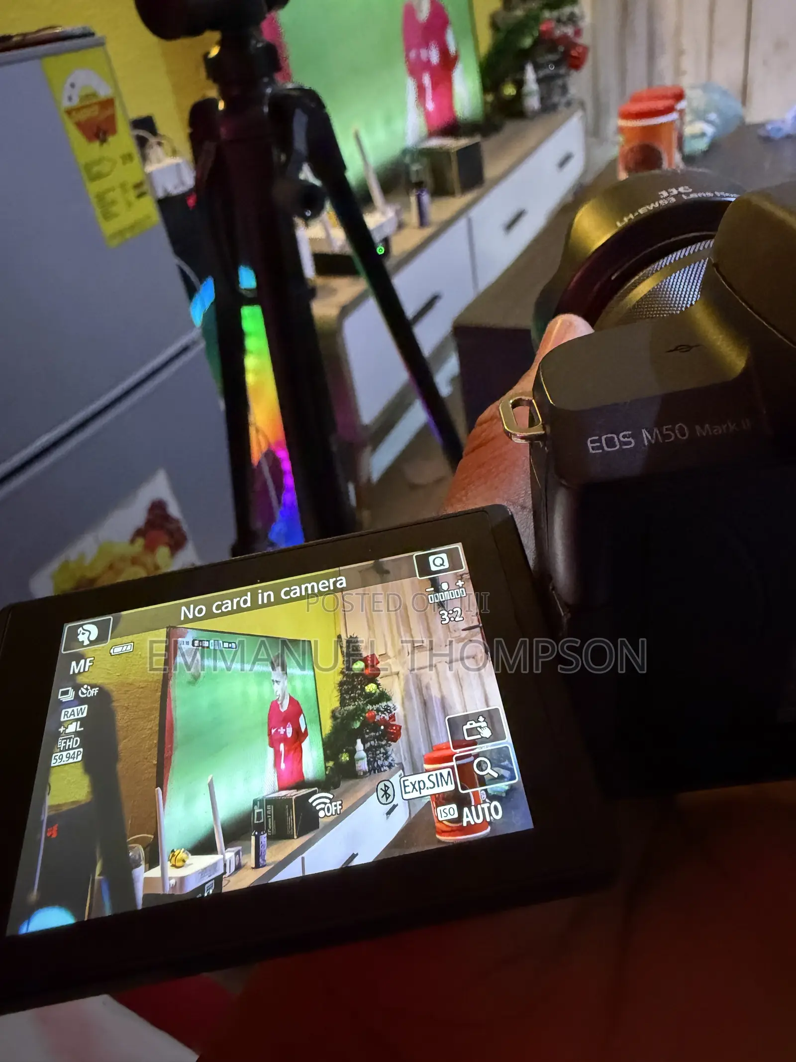 Canon M50 Mark Ii + 45mm Prime Lens
