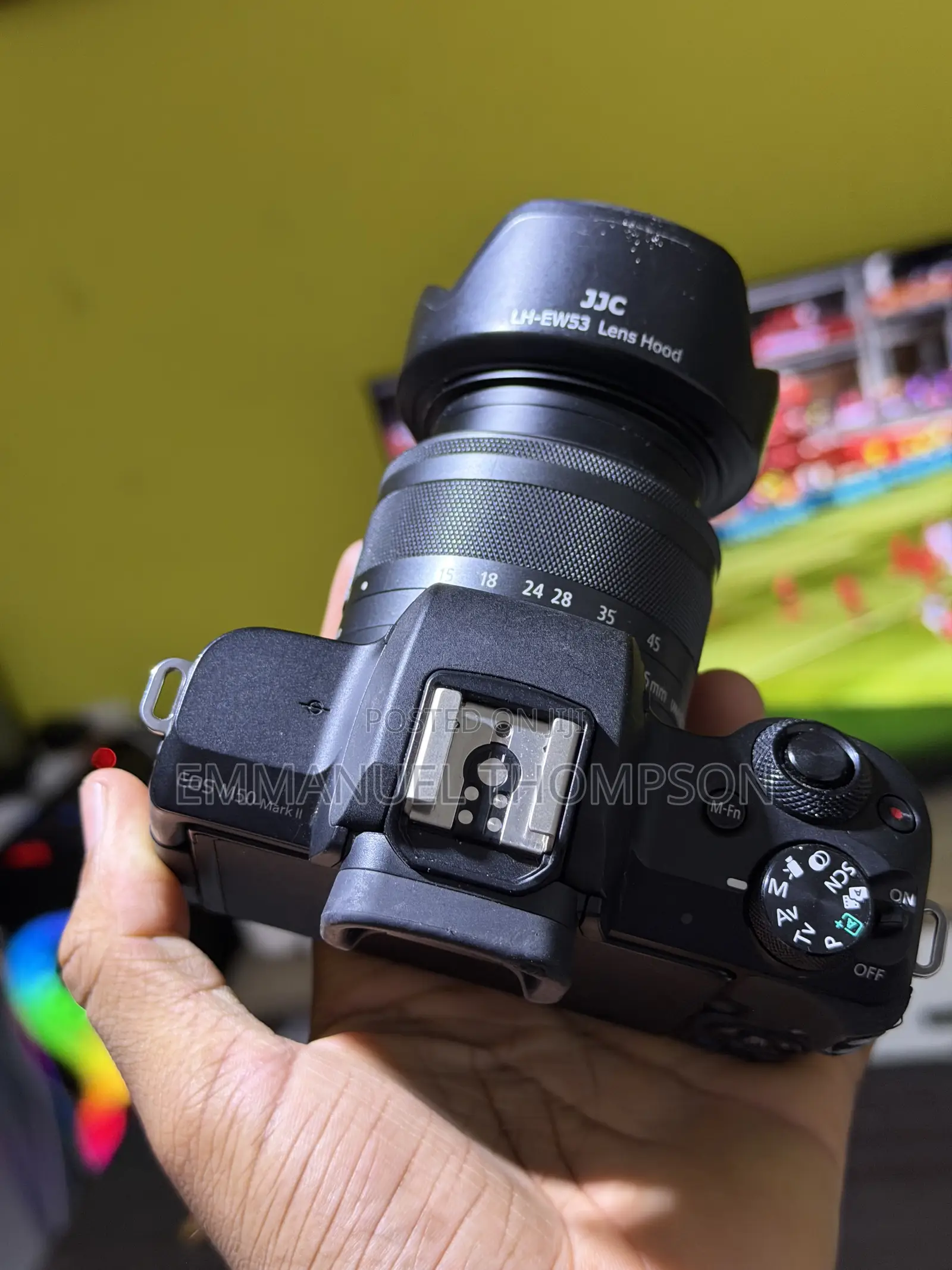 Canon M50 Mark Ii + 45mm Prime Lens