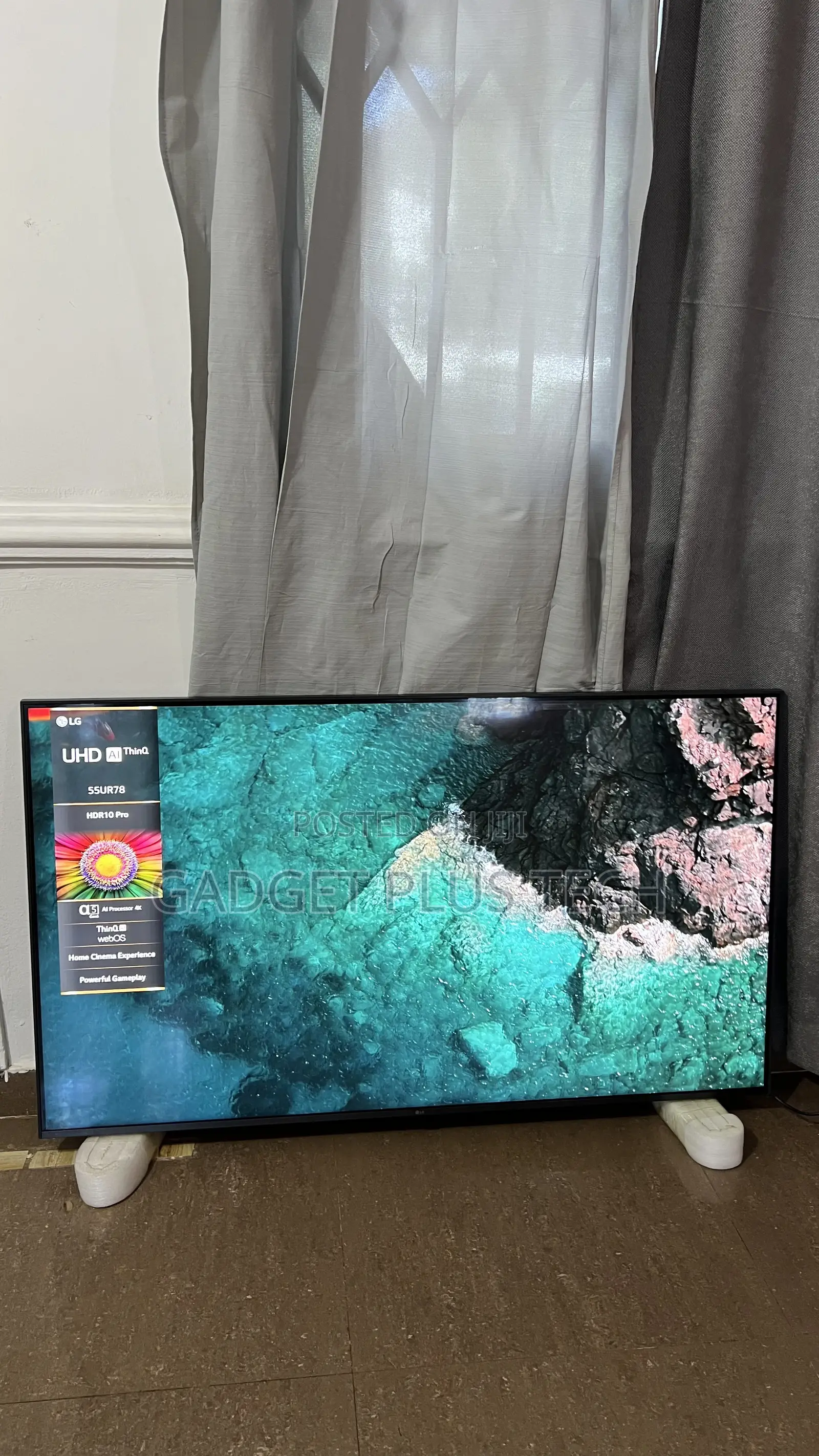 Home Used 2024 55” Lg Thinq Ai Smart Tv