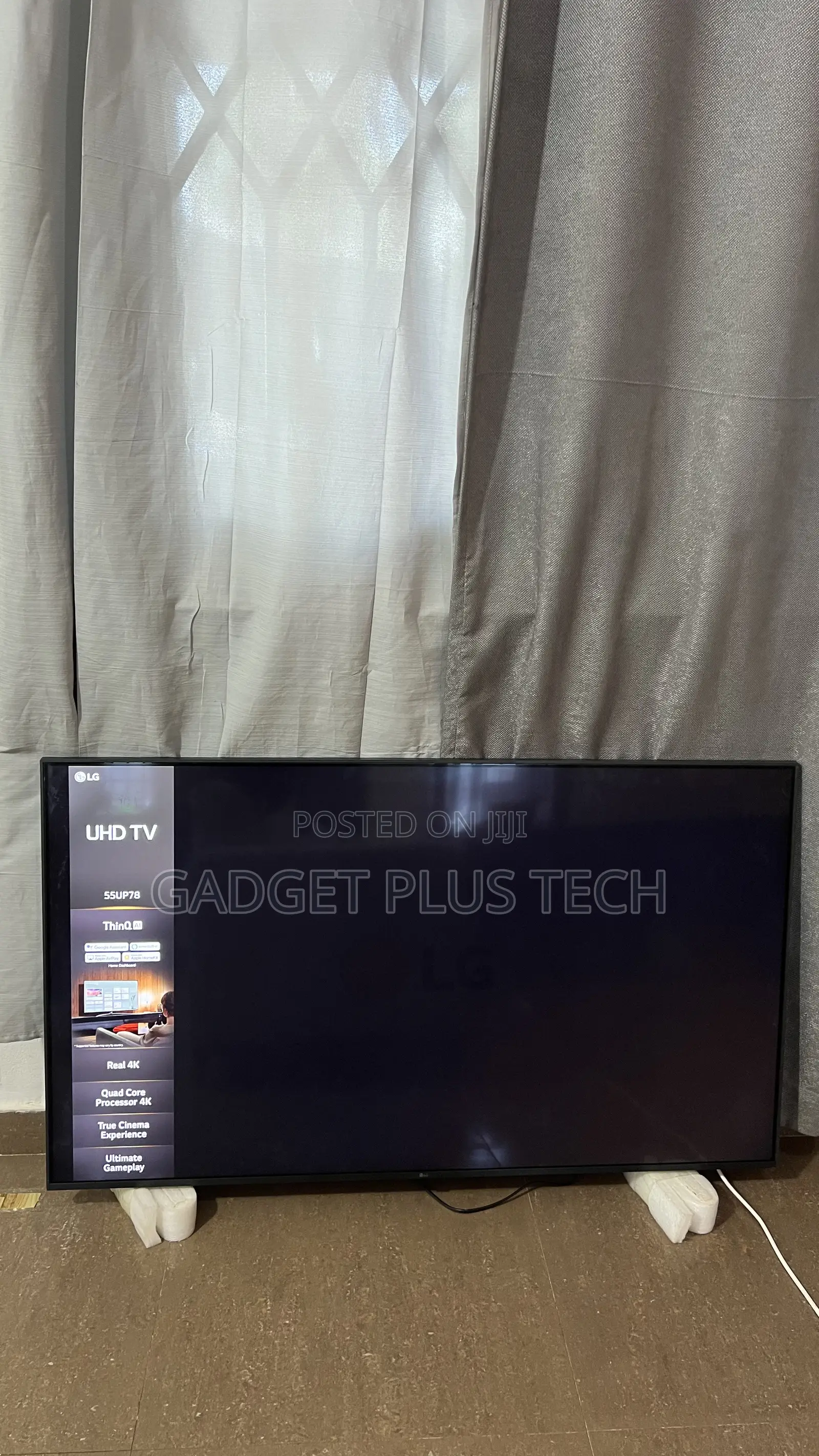 Home Used 2023 Lg 55” Thinq Ai Smart Tv