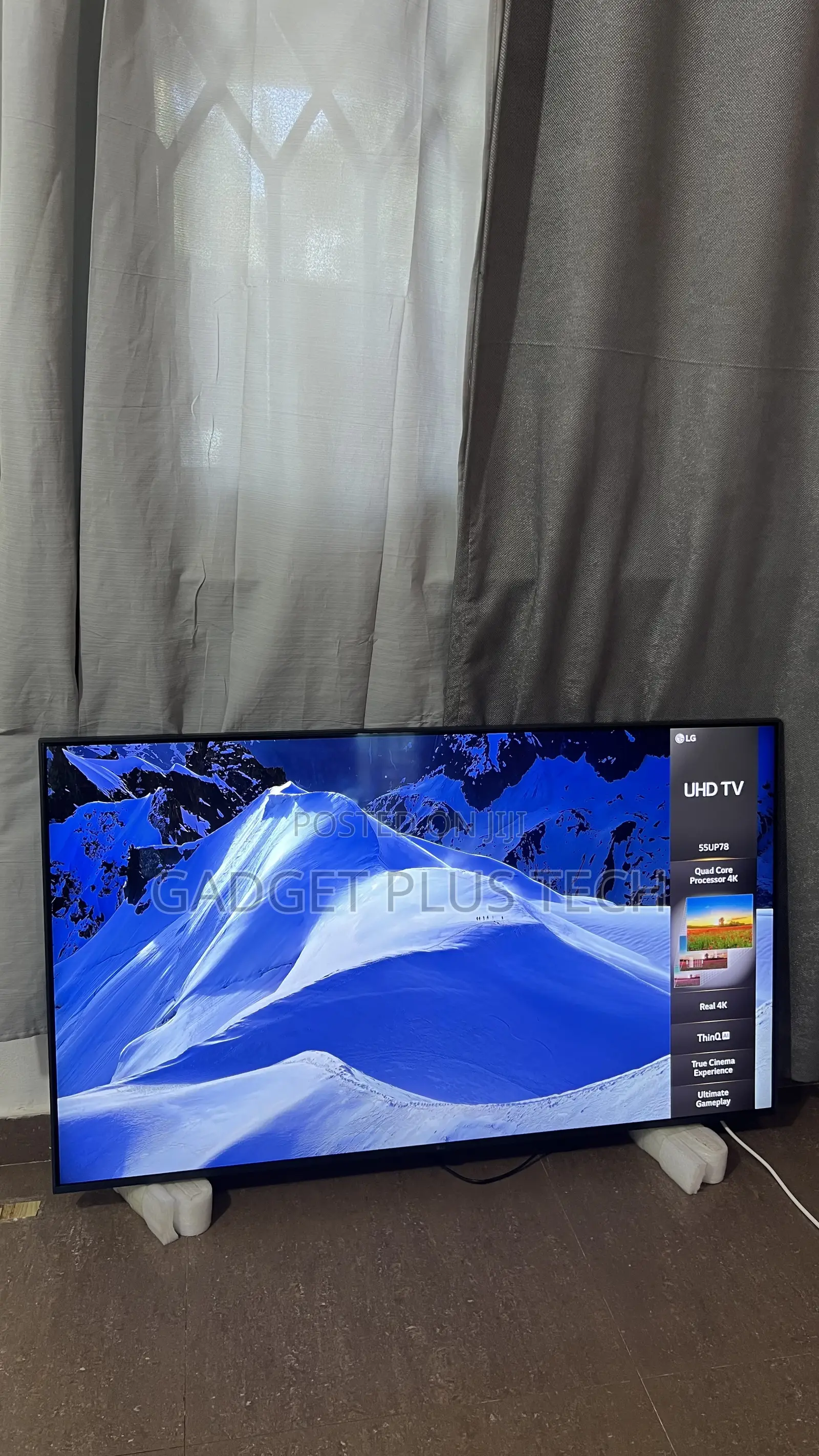 Home Used 2023 Lg 55” Thinq Ai Smart Tv