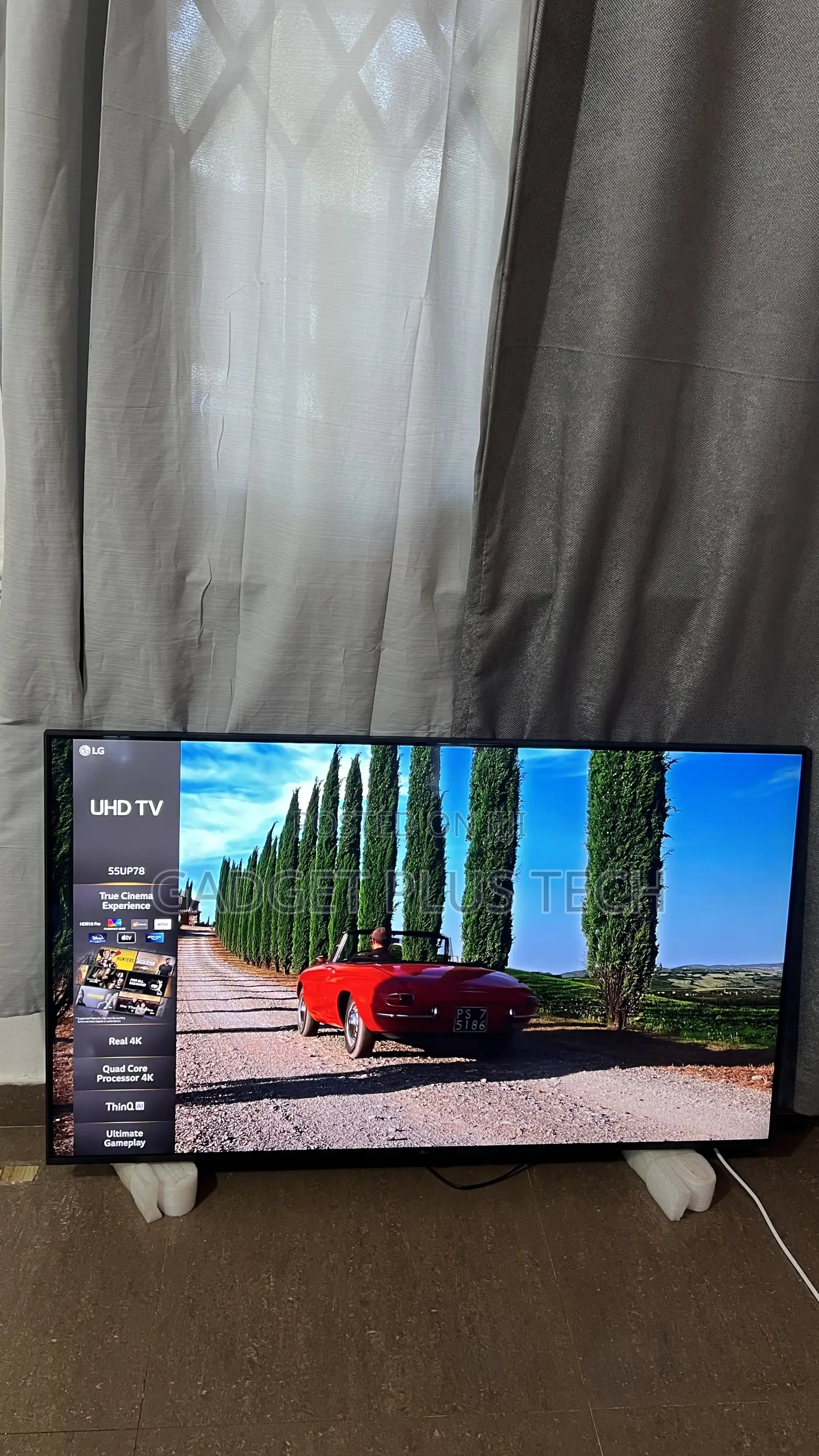 Home Used 2023 Lg 55” Thinq Ai Smart Tv