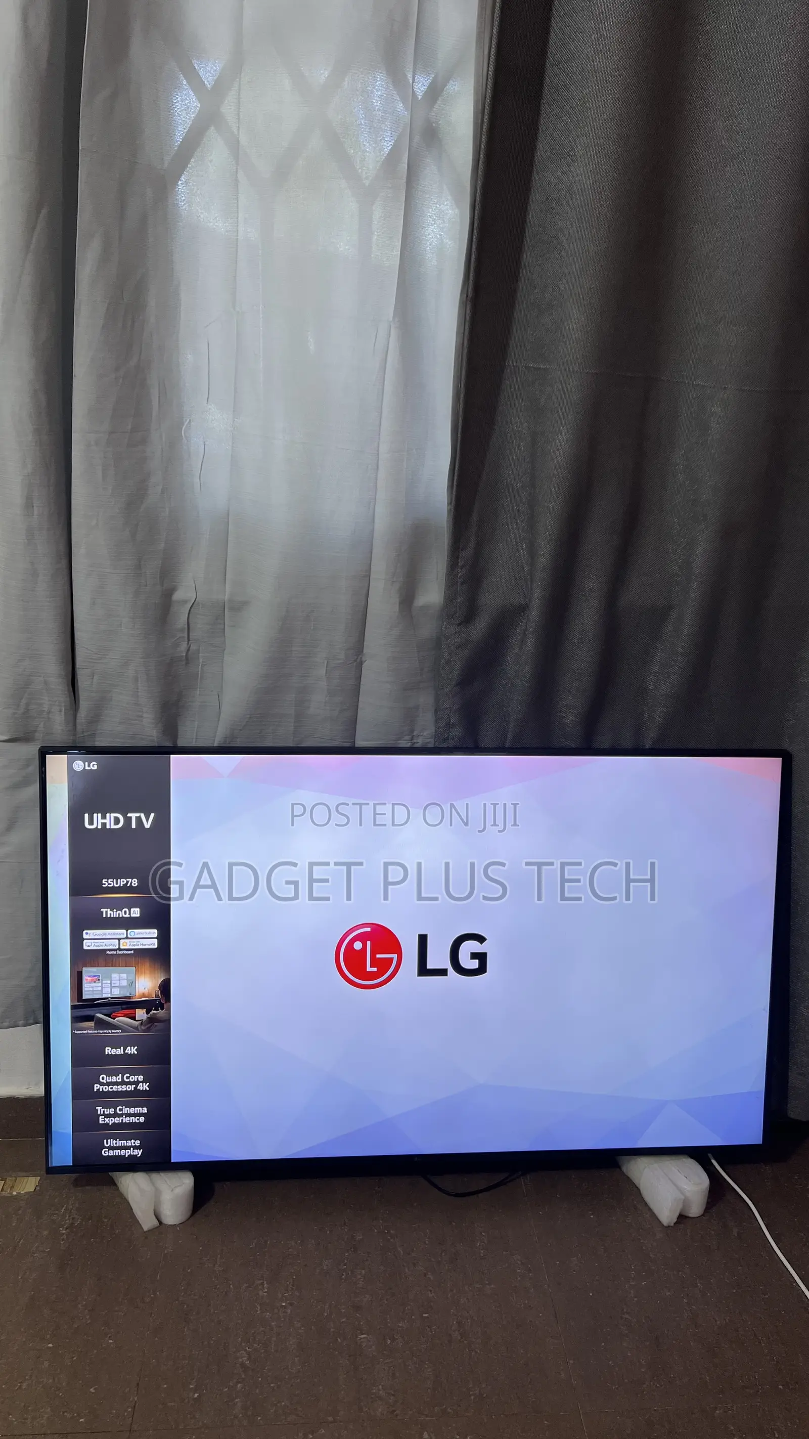 Home Used 2023 Lg 55” Thinq Ai Smart Tv