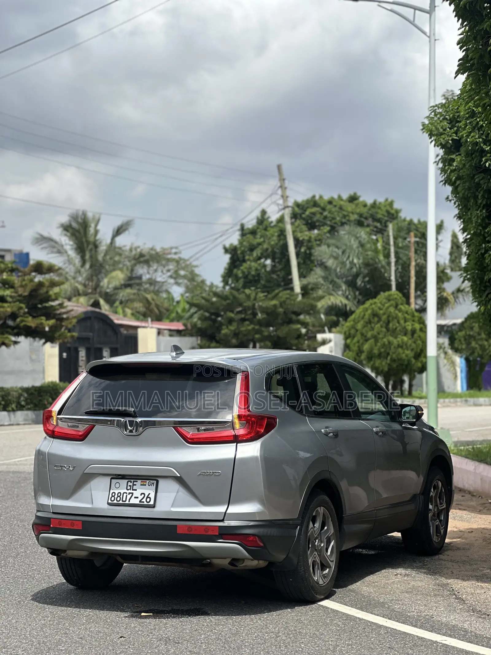 Honda CR-V EX-L 4dr SUV AWD (1.5L 4cyl CVT) 2017 Silver