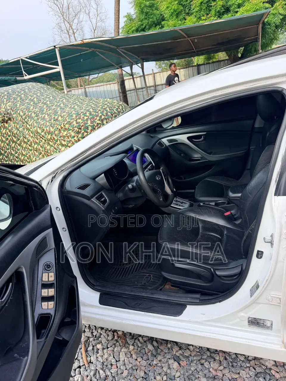 Hyundai Elantra Limited 4dr Sedan (1.8L 4cyl 6A) 2014 White