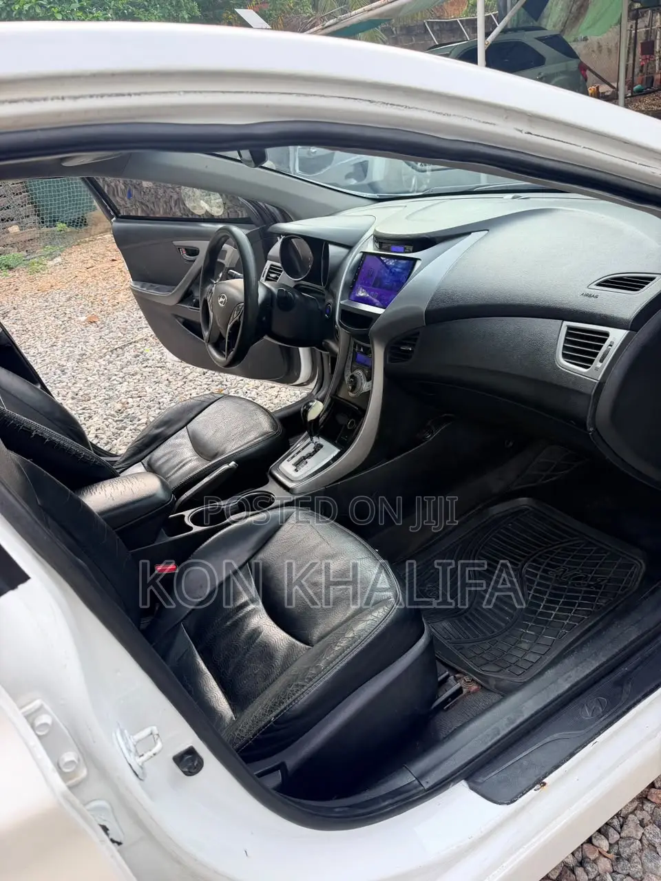 Hyundai Elantra Limited 4dr Sedan (1.8L 4cyl 6A) 2014 White