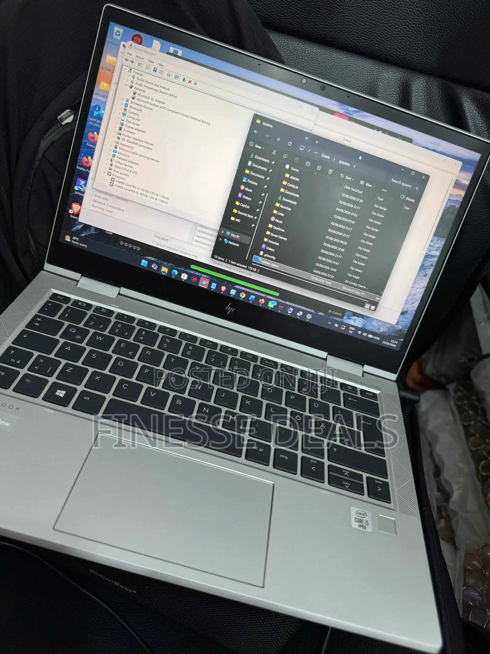 Laptop HP EliteBook 830 G7 16GB Intel Core i5 SSD 512GB