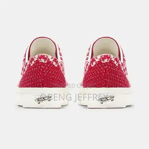Original Vans Old Skool 36 Premium Red/White