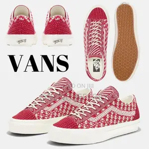 Original Vans Old Skool 36 Premium Red/White