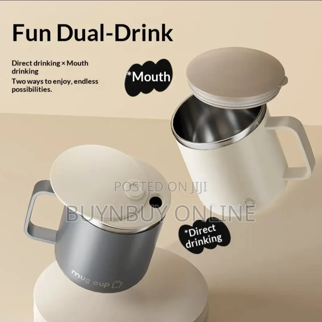 Stainless Steel Mug With Handle