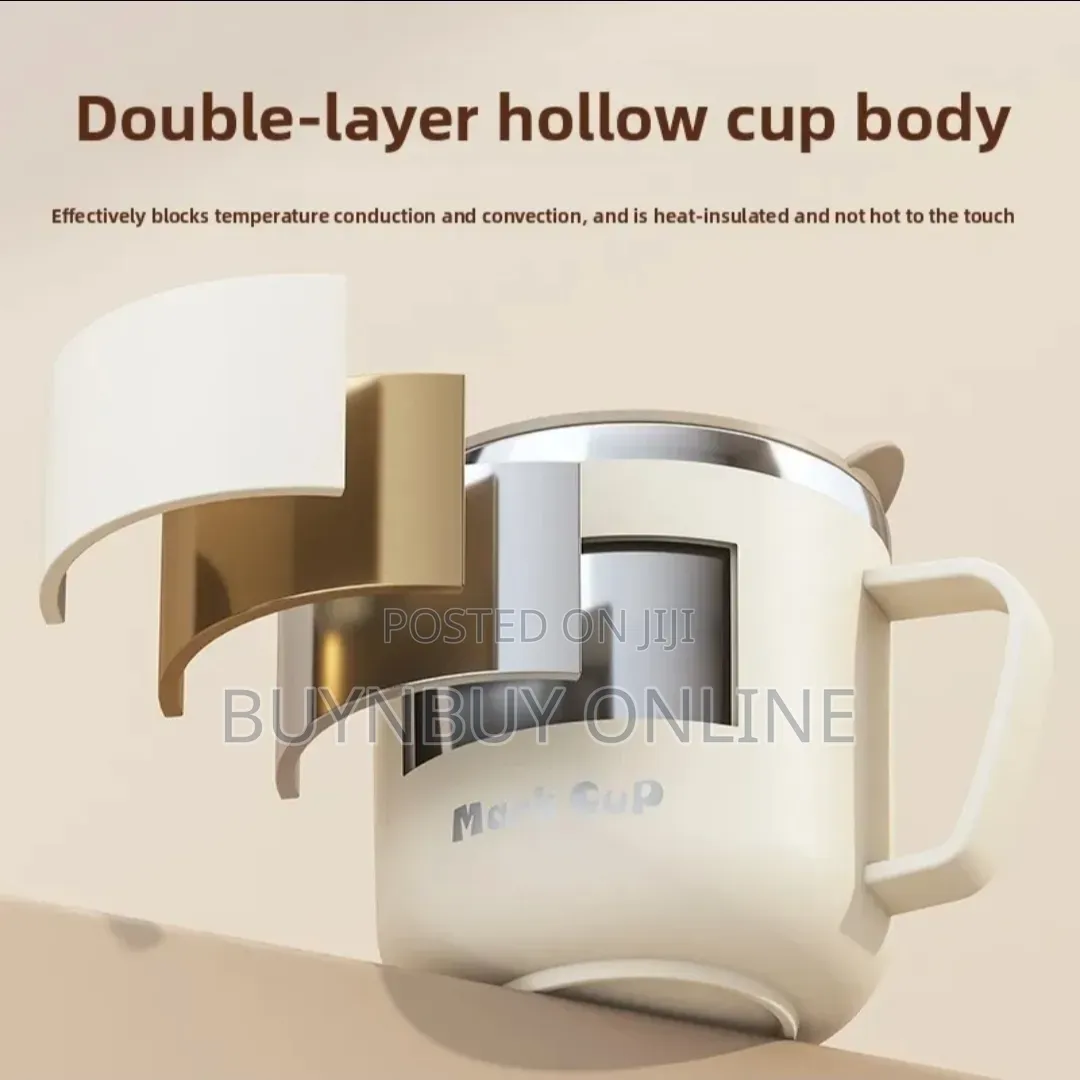 Stainless Steel Mug With Handle