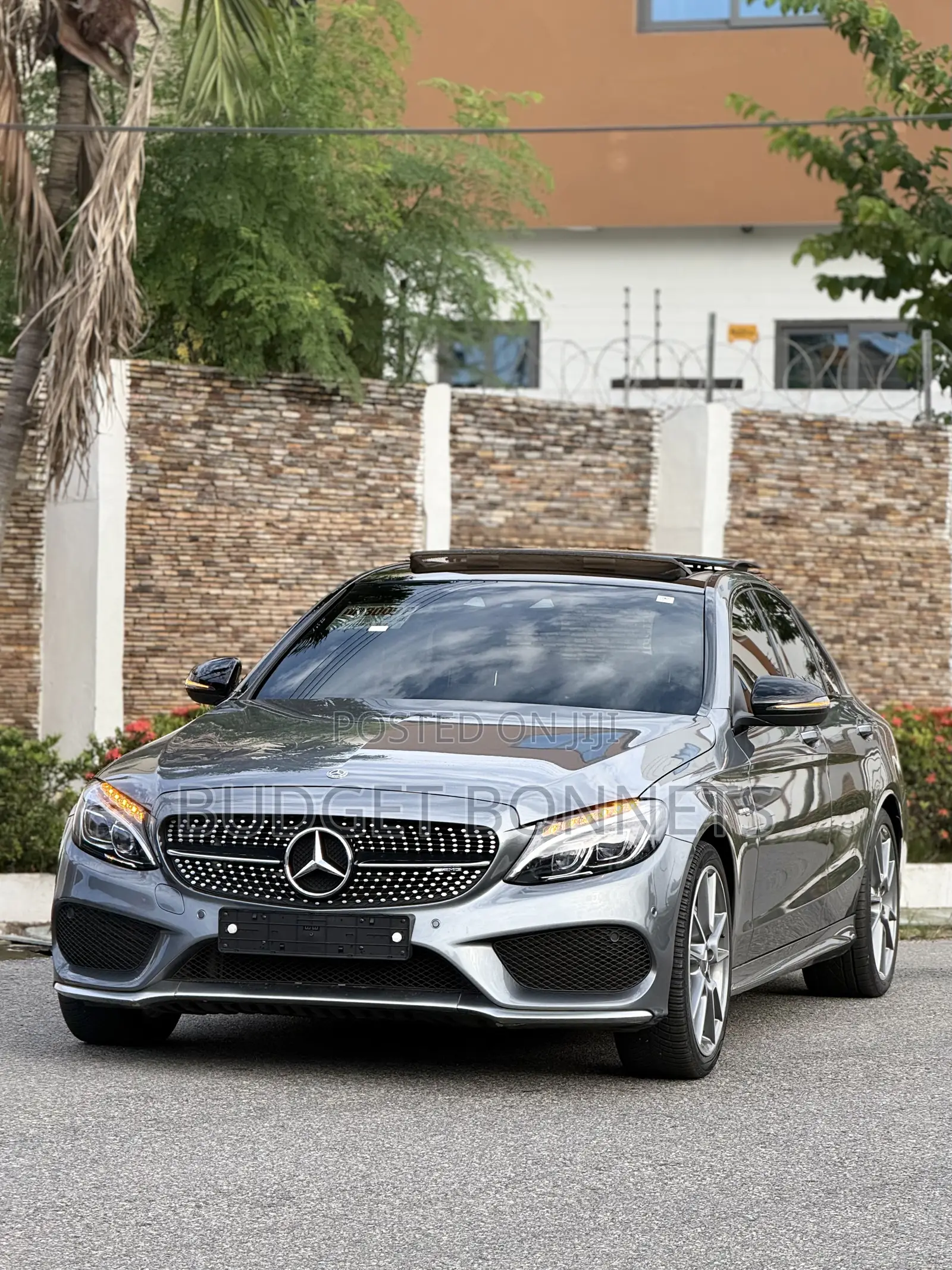 Mercedes-Benz C43 4Matic Sedan AWD (3.0L V6 9AM) 2017 Gray