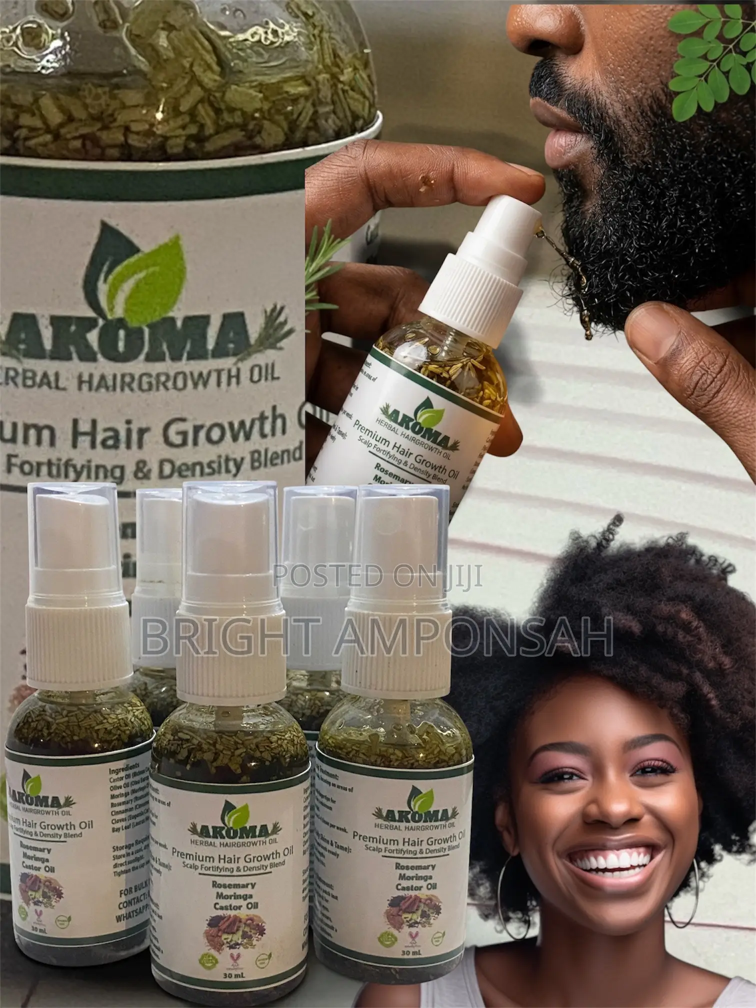 Akoma Herbal Hair Growth Oil