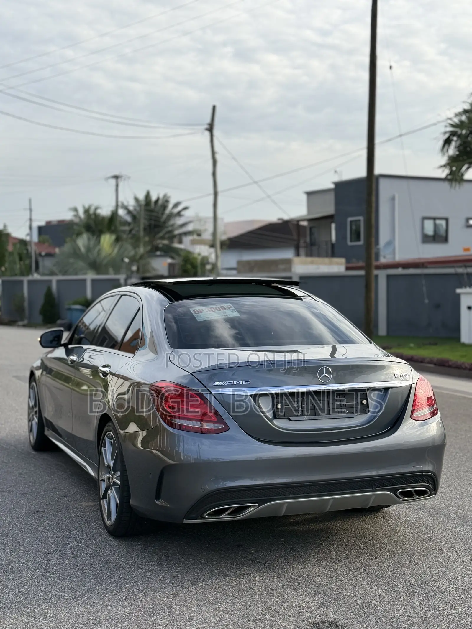 Mercedes-Benz C43 4Matic Sedan AWD (3.0L V6 9AM) 2017 Gray