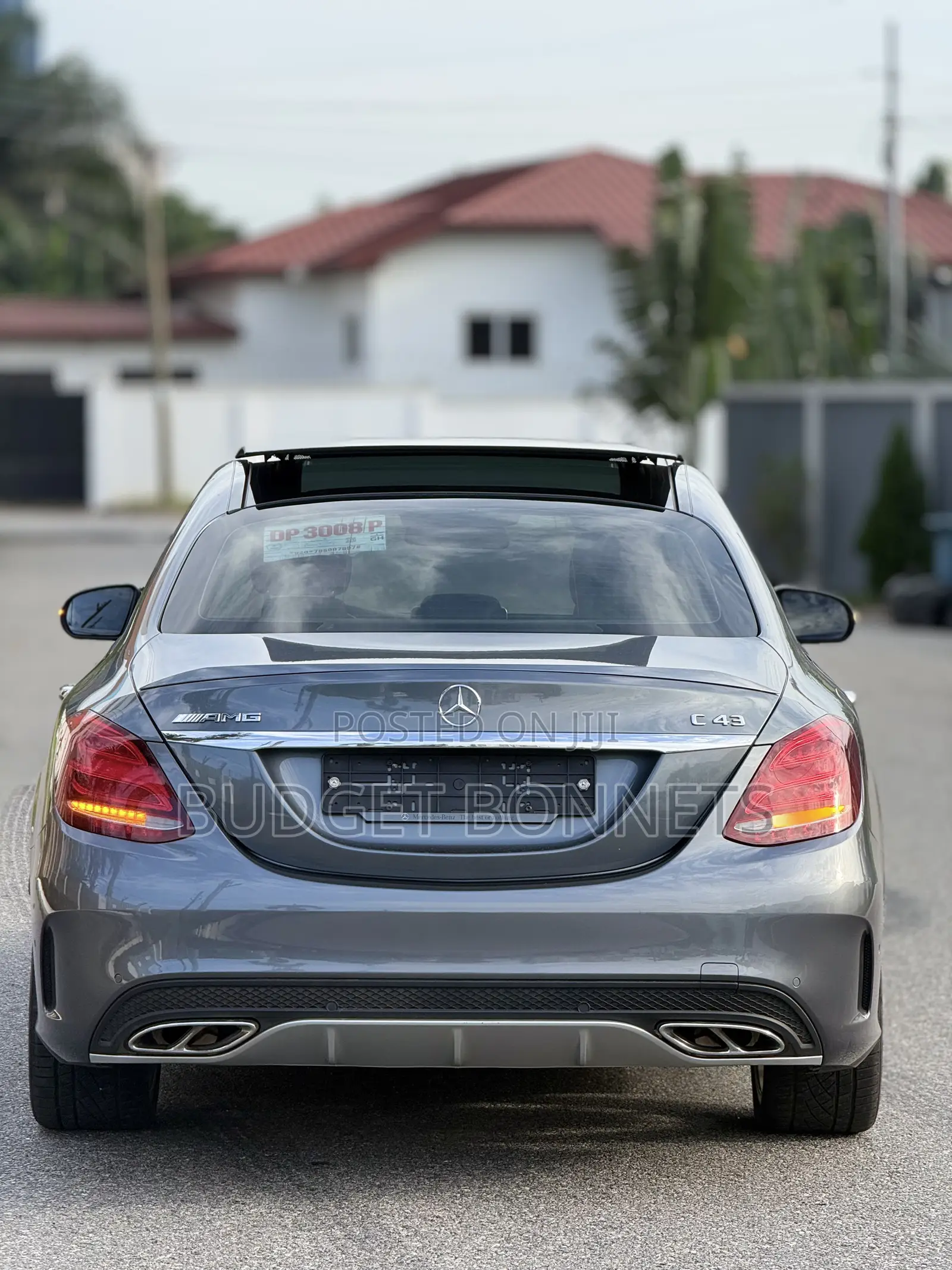 Mercedes-Benz C43 4Matic Sedan AWD (3.0L V6 9AM) 2017 Gray