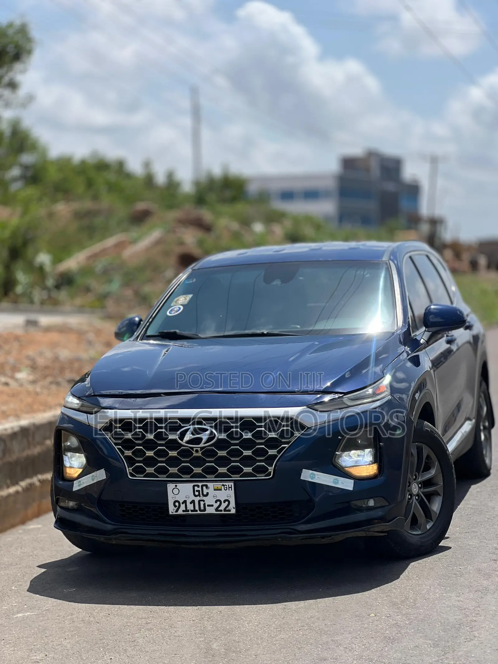 Hyundai Santa Fe 2019 Blue