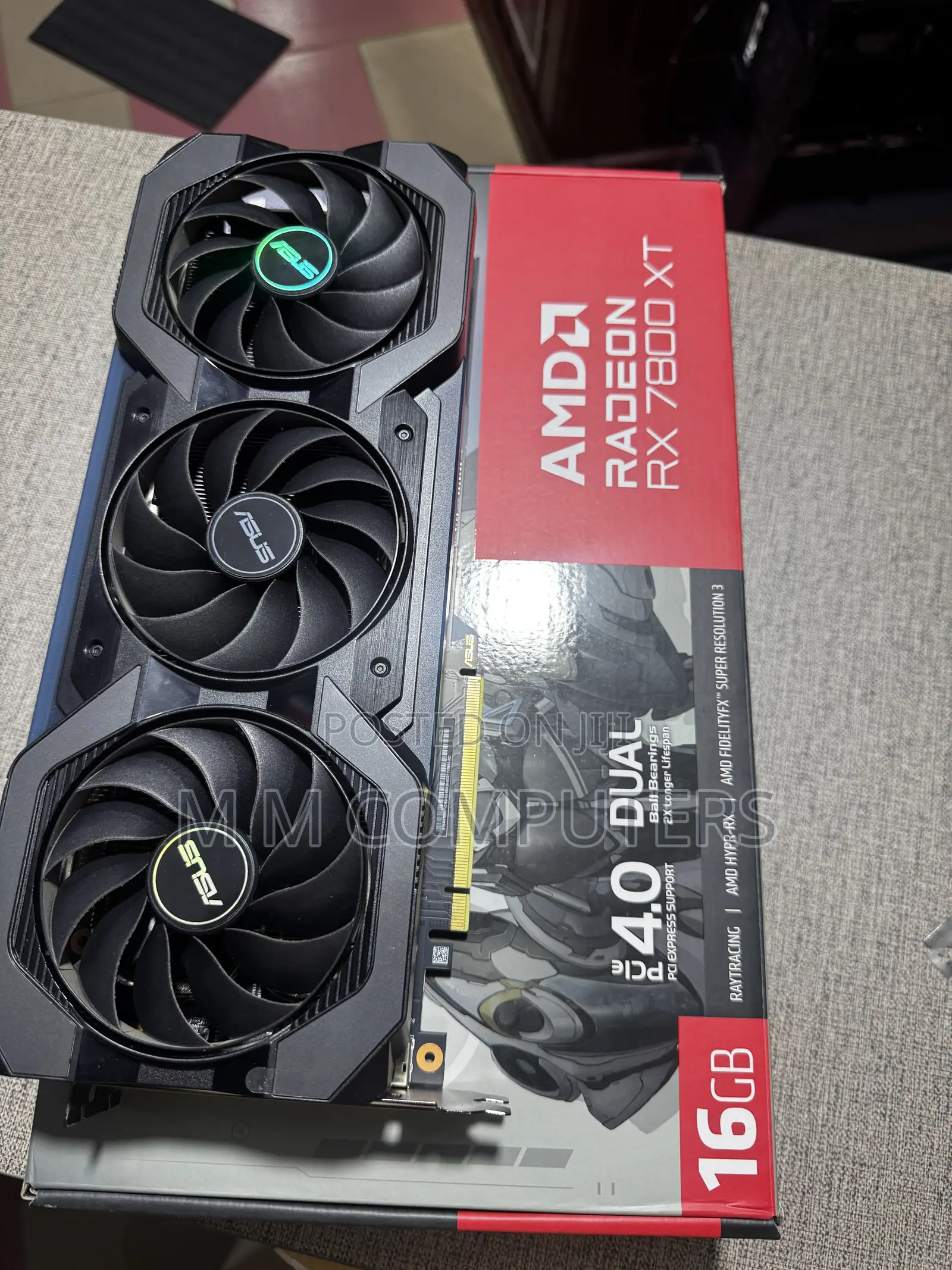 Amd Rx 7800xt 16gb Asus